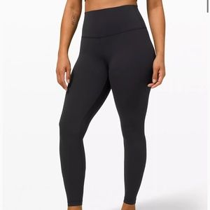 High Rise Black Lululemon Leggings